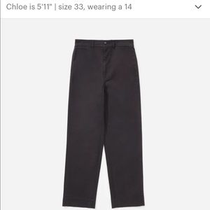 Everlane lightweight straight leg crop